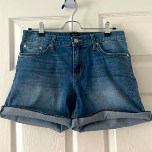 Just Black Denim Shorts